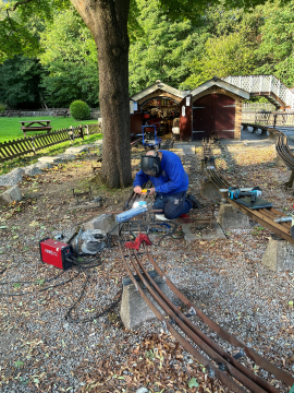 ALTERATIONS TO ABBEYDALE'S 7¼ RAISED TRACK